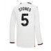 Billige Manchester City John Stones #5 Udebane Fodboldtrøjer 2023-24 Langærmet